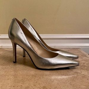 Sam Edelman silver pumps